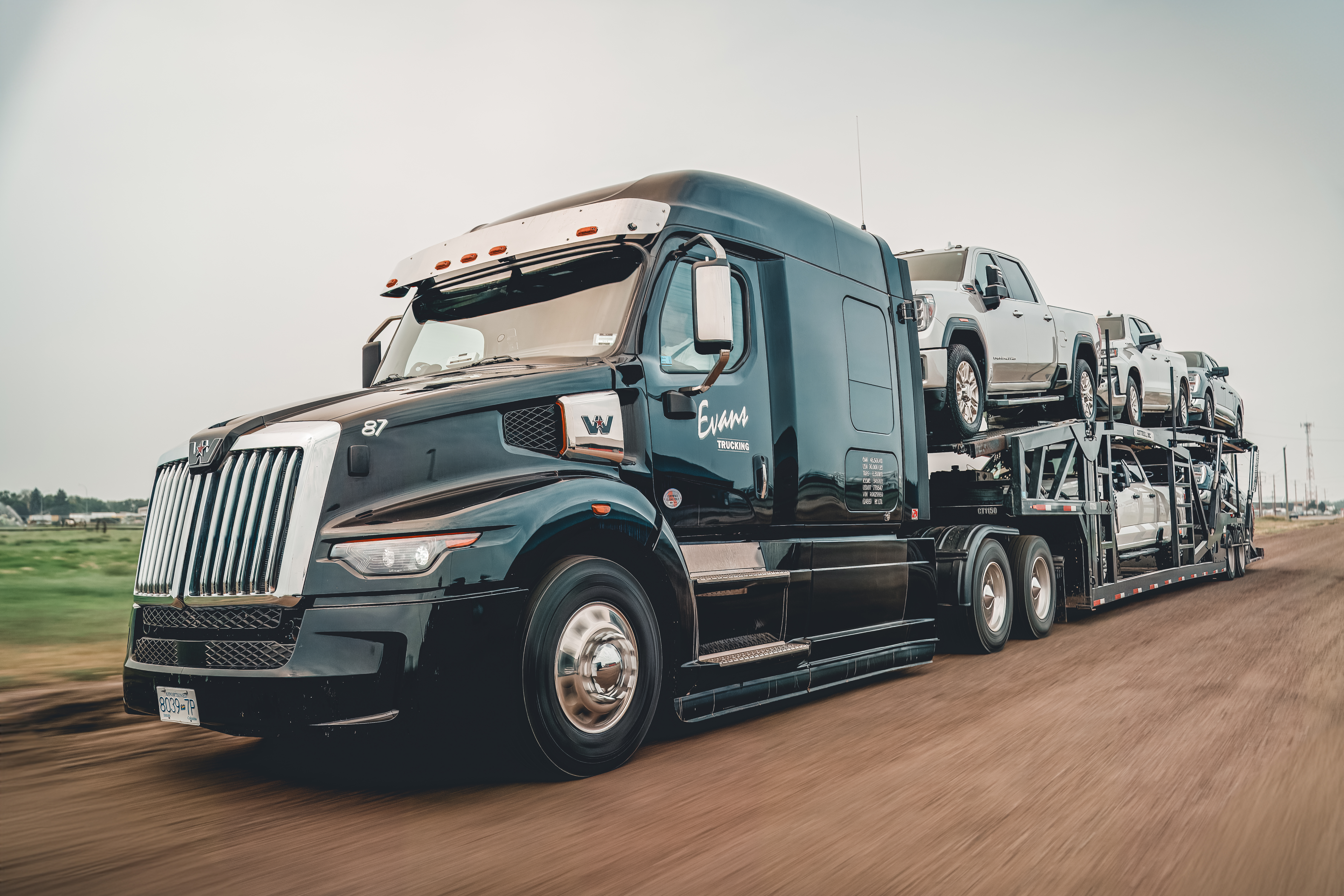 Terry car hauler rollers