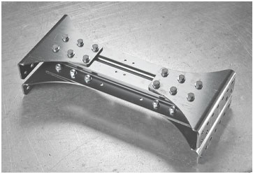 standard aluminum crossmembers
