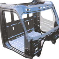 Western Star cab card illustration showing truck cab features